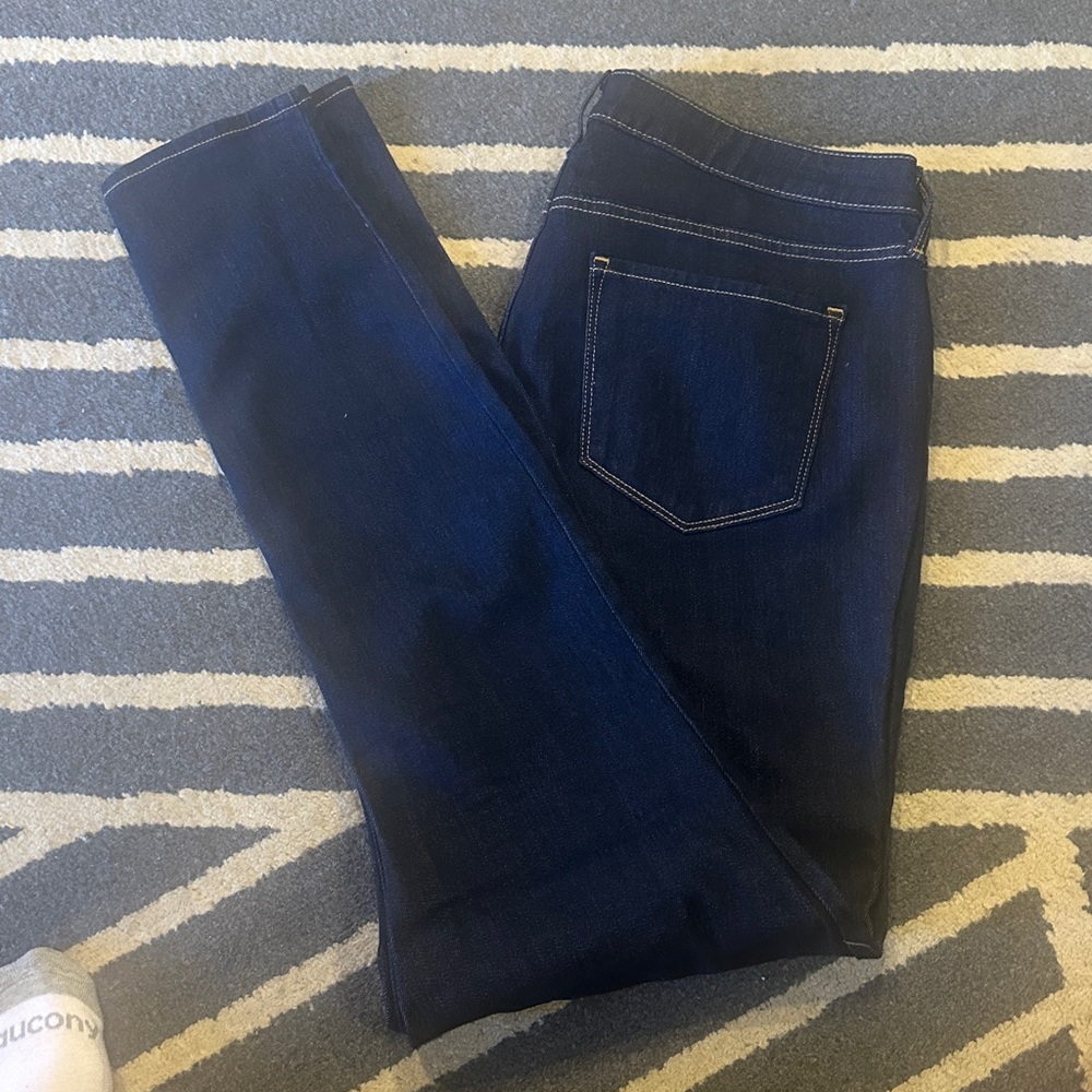 Old Navy Women's Deep Indigo High Rise Wow Super Skinny Jeans NWOT - Picture 4 of 6